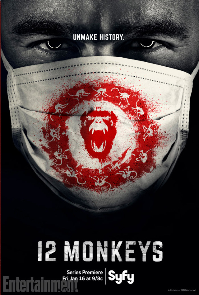 Первый постер сериала «12 обезьян»