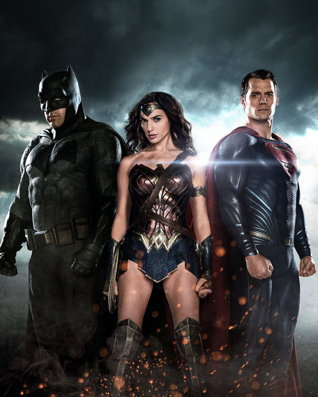Три ТВ-спота «Бэтмена против Супермена»