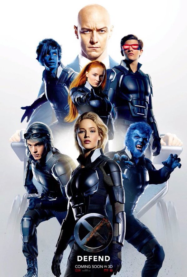 Новый постер экшн-фильма «Люди Икс: Апокалипсис»
