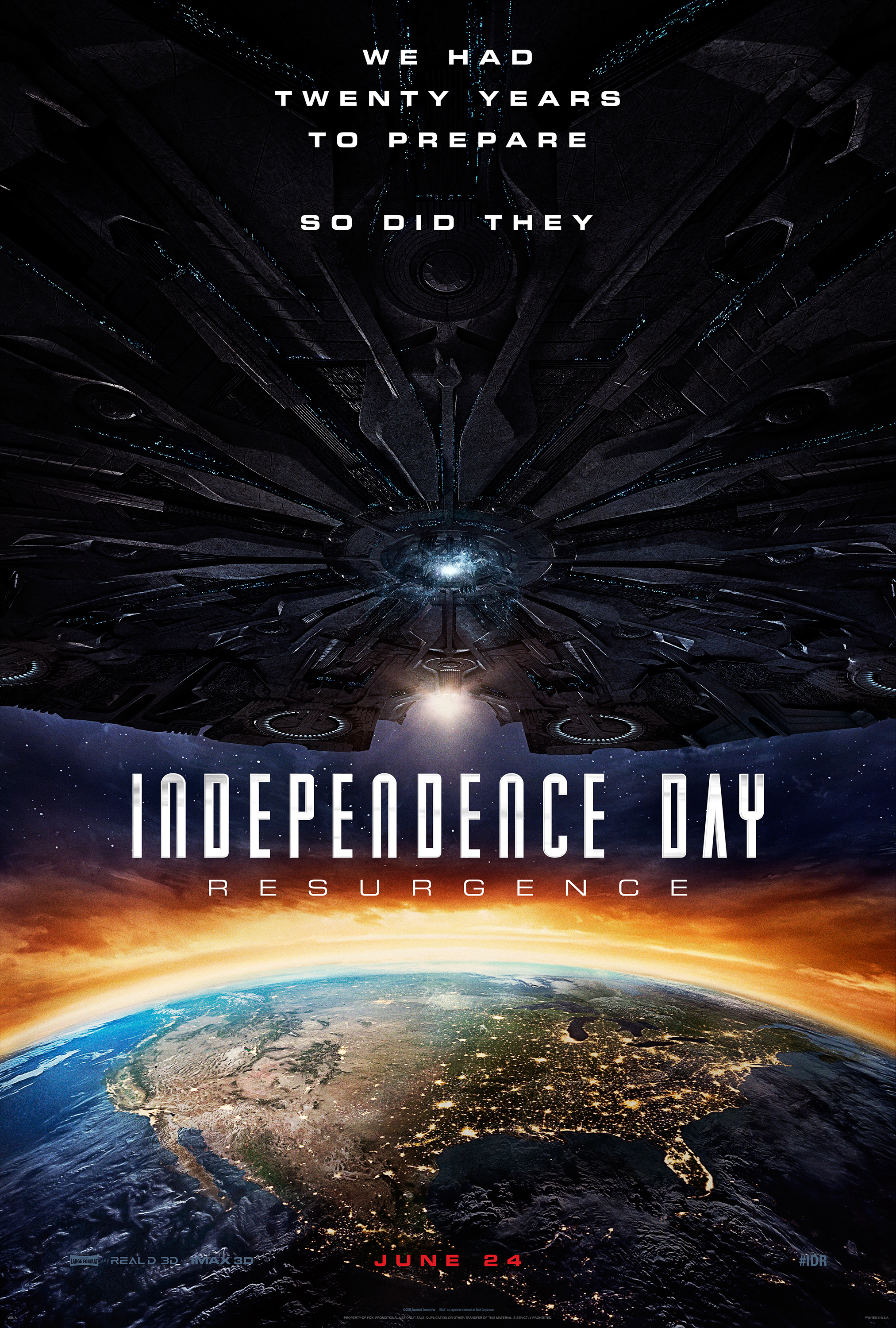 Новый ТВ-спот «Дня независимости 2»