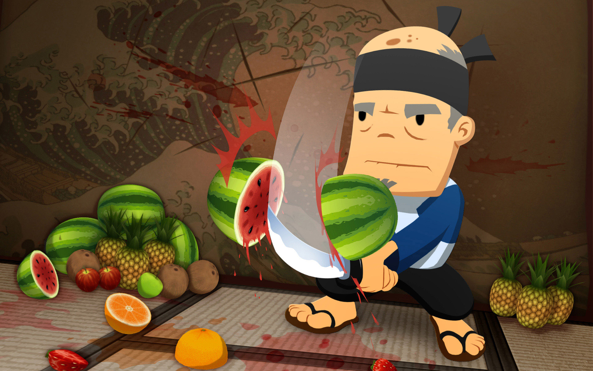 Готовится фильм по игре «Fruit Ninja»