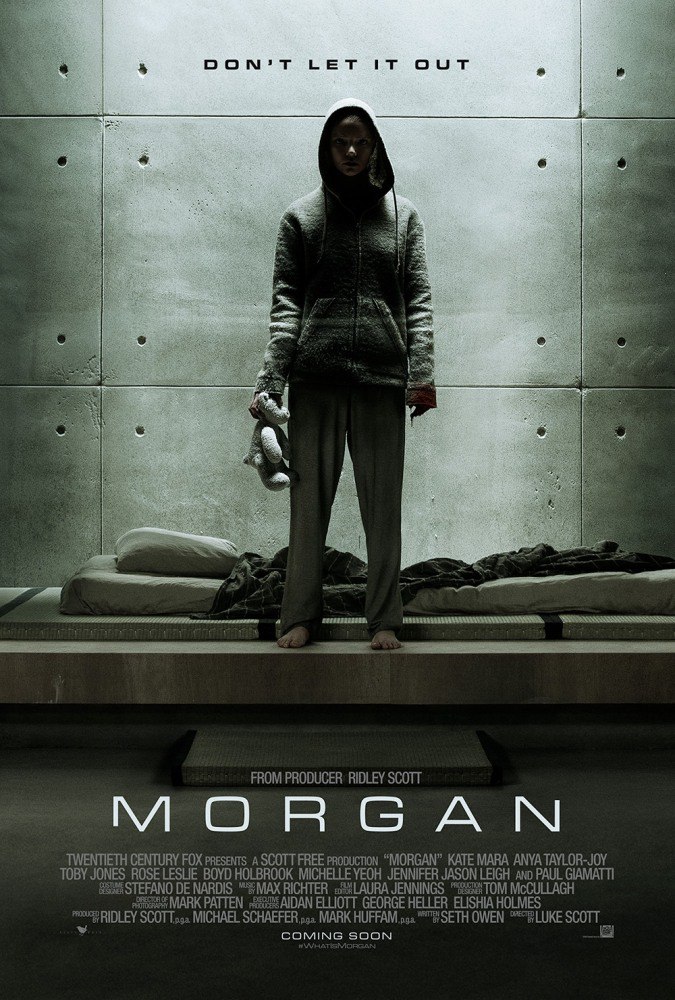 Трейлер sci-fi триллера «Морган»