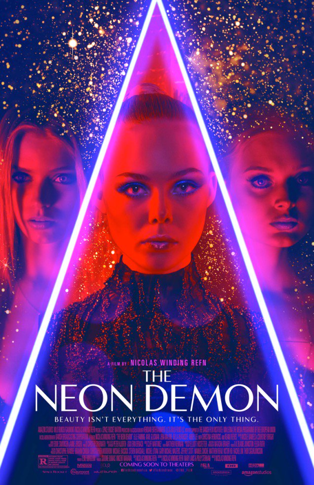 Новый постер «Неонового демона»