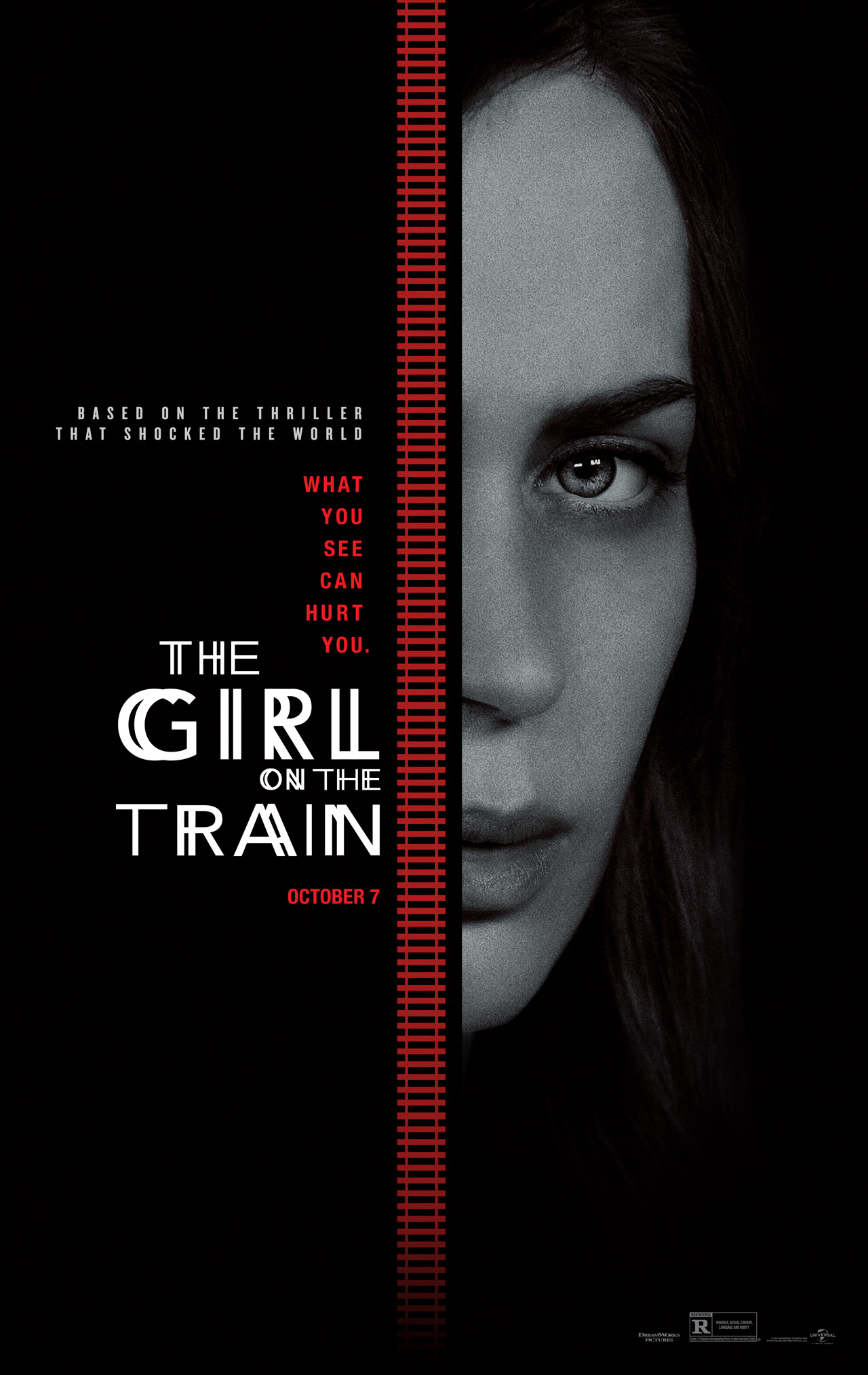 Второй трейлер и постер «Девушки в поезде»