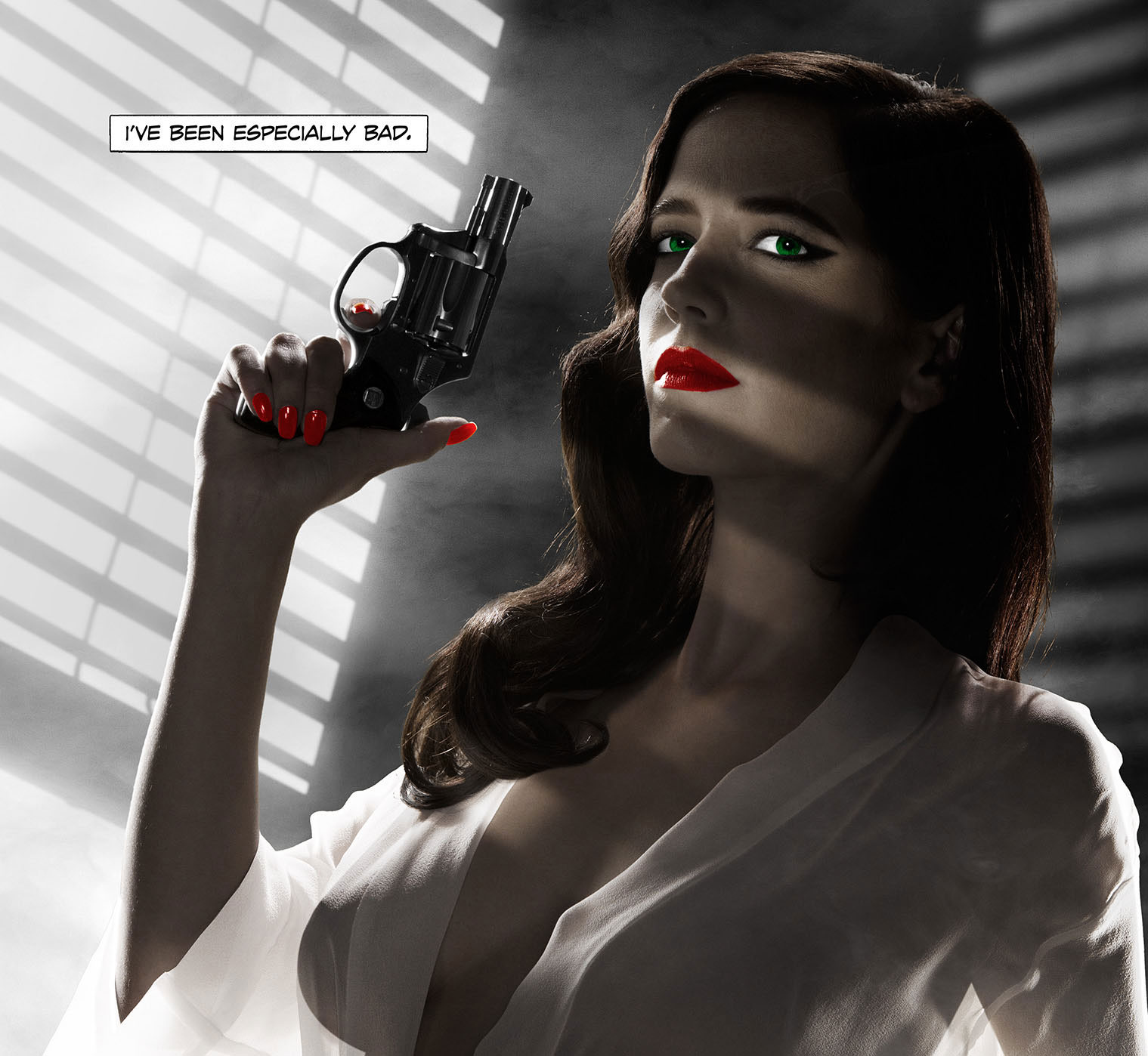 Ева Грин на новом постере "Города грехов 2" манит в кино