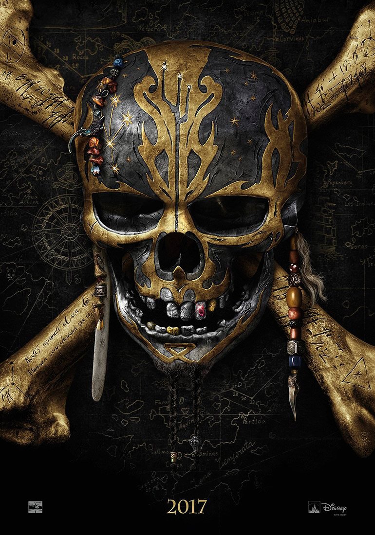 Первый постер новых «Пиратов Карибского Моря»