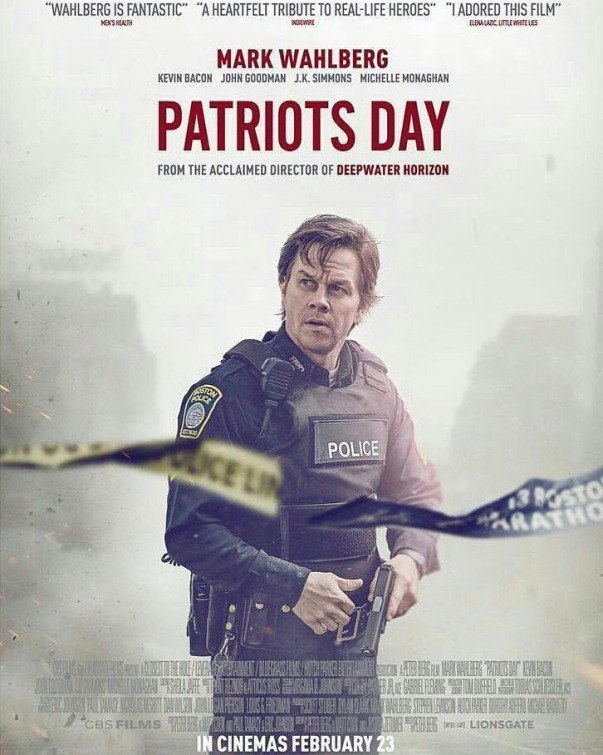 Новые постеры «Дня патриотов» с Марком Уолбергом