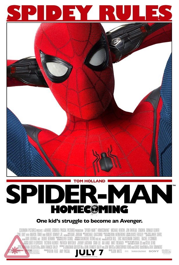 Оммаж-постеры экшена «Человек-паук: Возвращение домой»