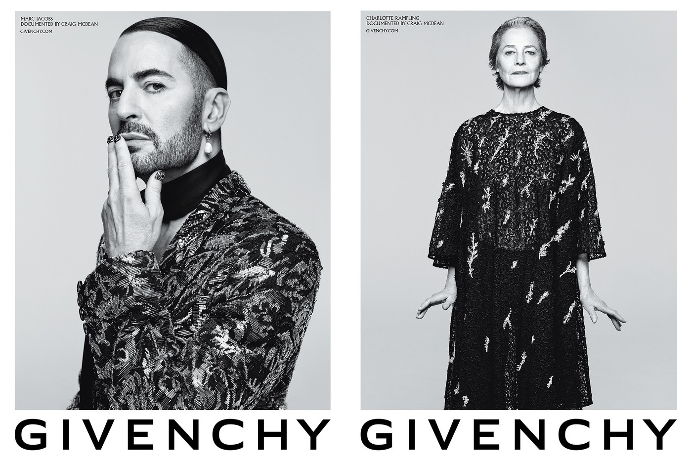 Шарлотта Рэмплинг дала пощечину Марку Джейкобсу в рекламной кампании Givenchy