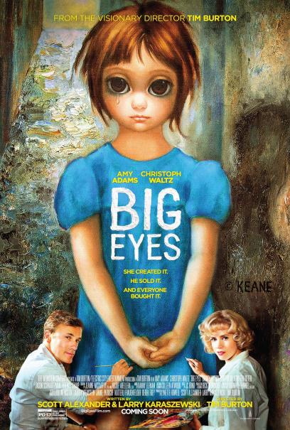Новый постер фильма Тима Бертона «Большие глаза»
