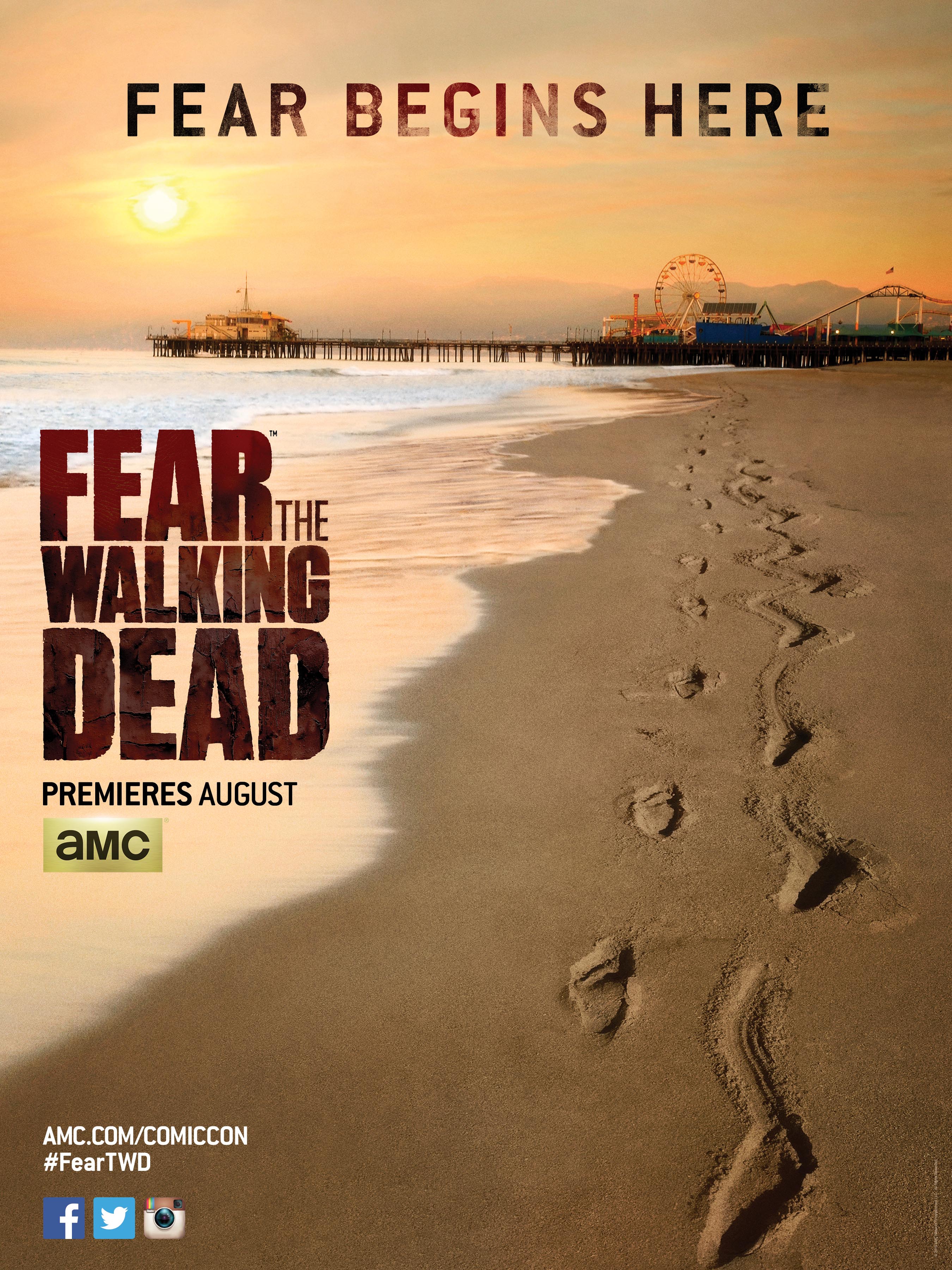 Постер сериала "Бойтесь ходячих мертвецов"