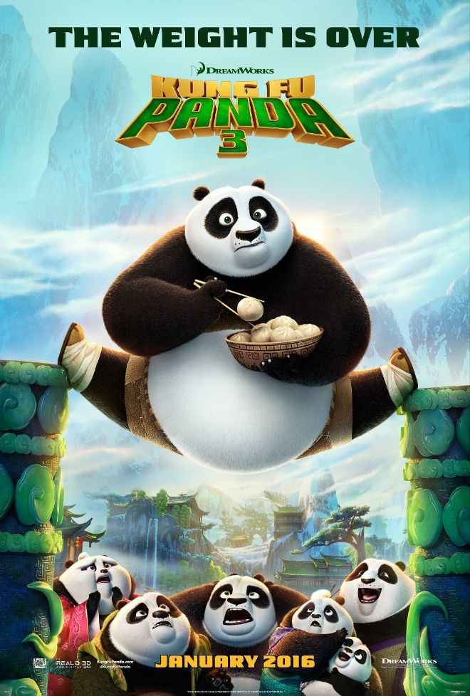 Постер "Кунг-фу панда 3"