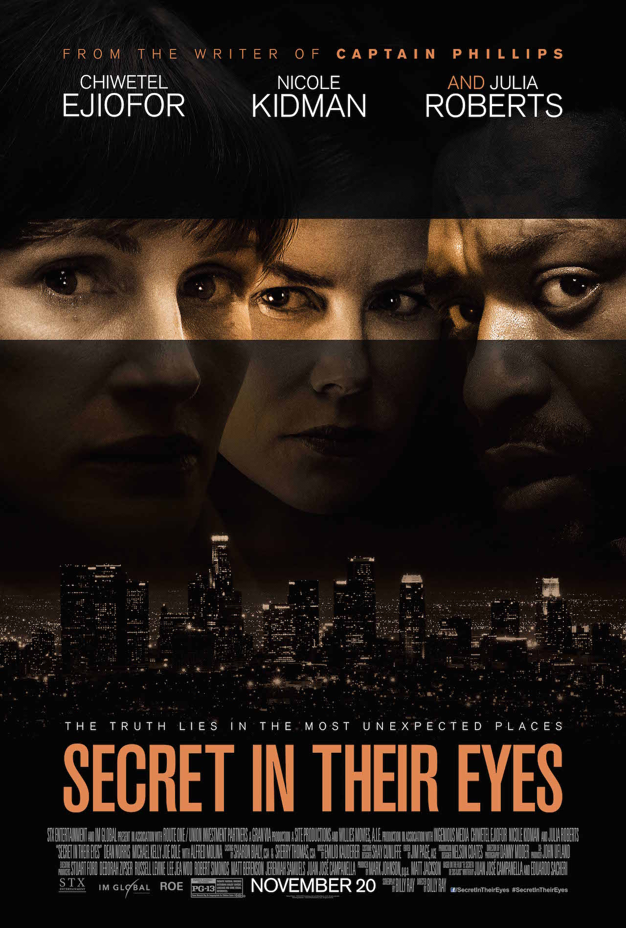 Постер триллера "Тайна в их глазах"
