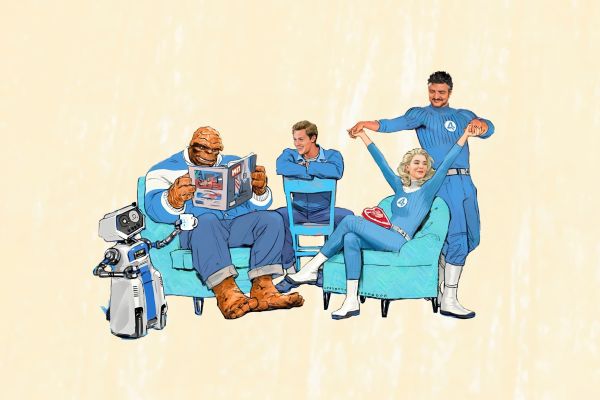 Педро Паскаль не спасет: рецензия на фильм «Фантастическая четверка. Первые шаги»