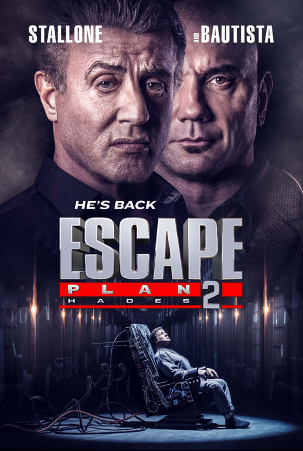 Сталлоне и Батиста на новом постере боевика «План побега 2»