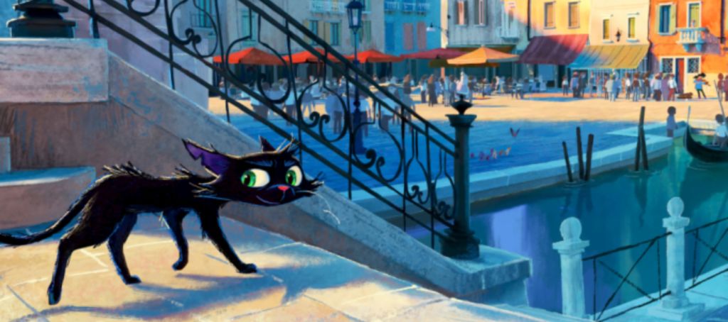 Pixar работает над мультфильмом про чёрного кота в Венеции
