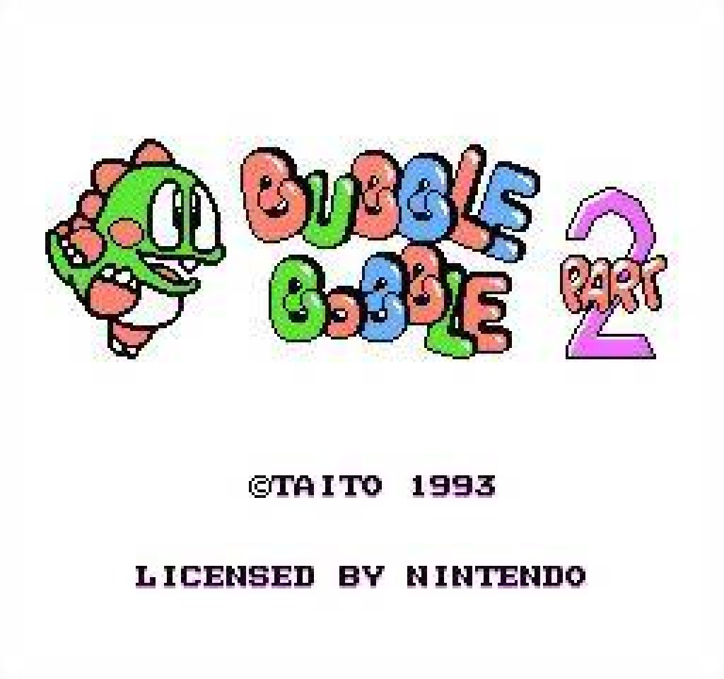 Bubble Bobble Part 2
