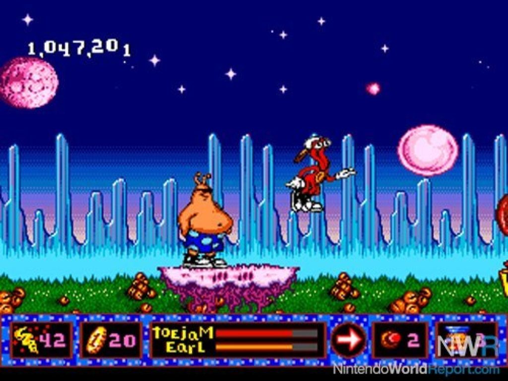 ToeJam & Earl in Panic on Funkotron