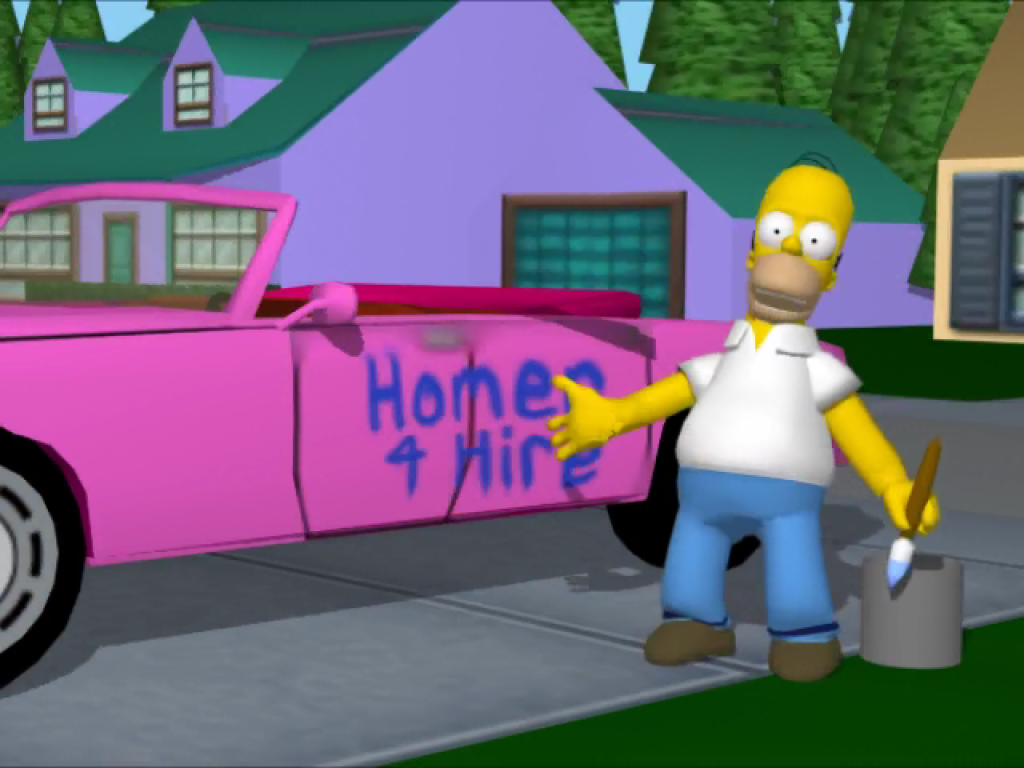 The Simpsons: Road Rage