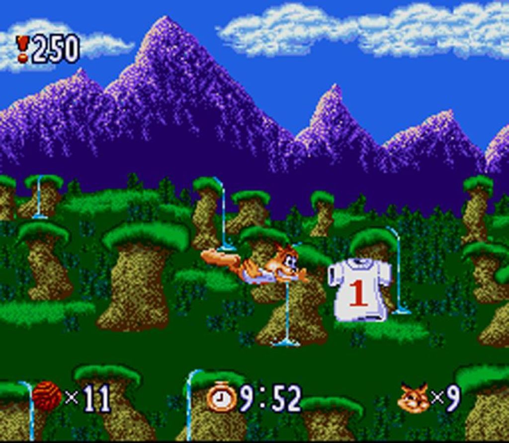 Bubsy in Claws Encounters of the Furred Kind