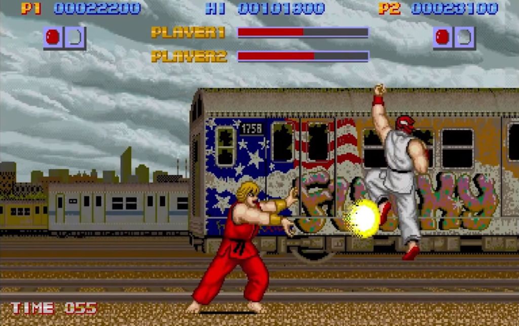Файтер играть. Street Fighter (игра). Стрит Файтер 1. Street Fighter 1987. Стрит Файтер 2 игра