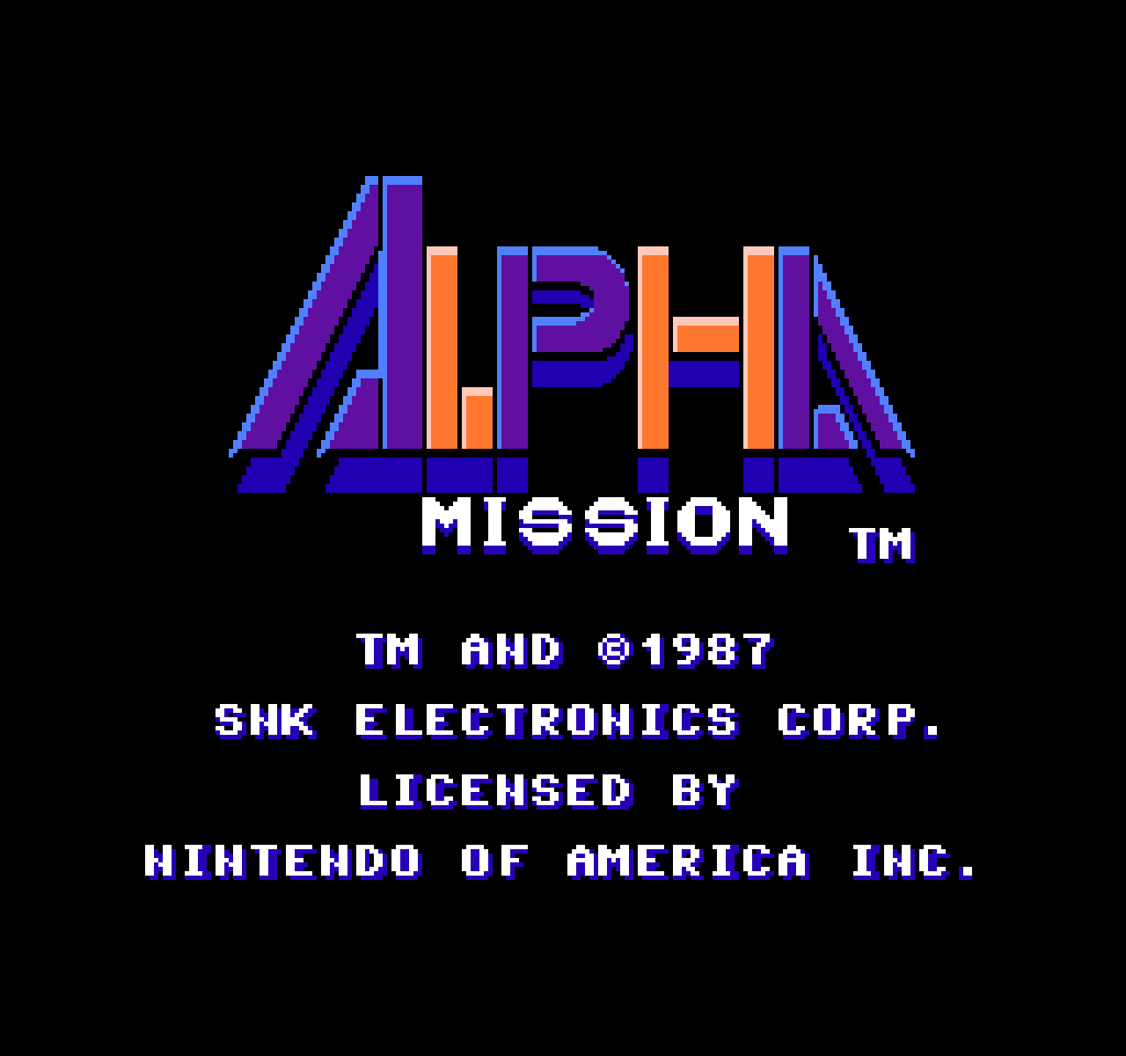 Alpha Mission