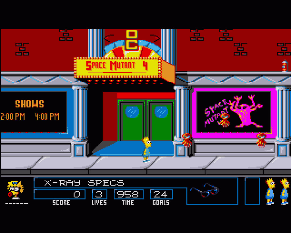 The Simpsons: Bart vs. The Space Mutants