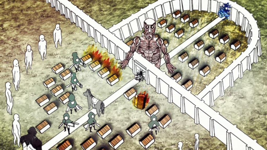 Вторжение титанов S3 E15