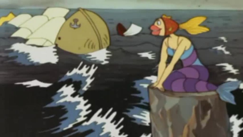 В синем море мультфильм