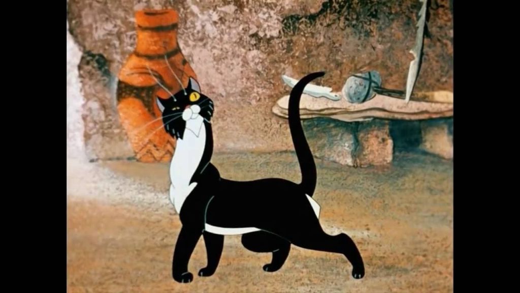 Кошка которая гуляла сама по себе читать с картинками