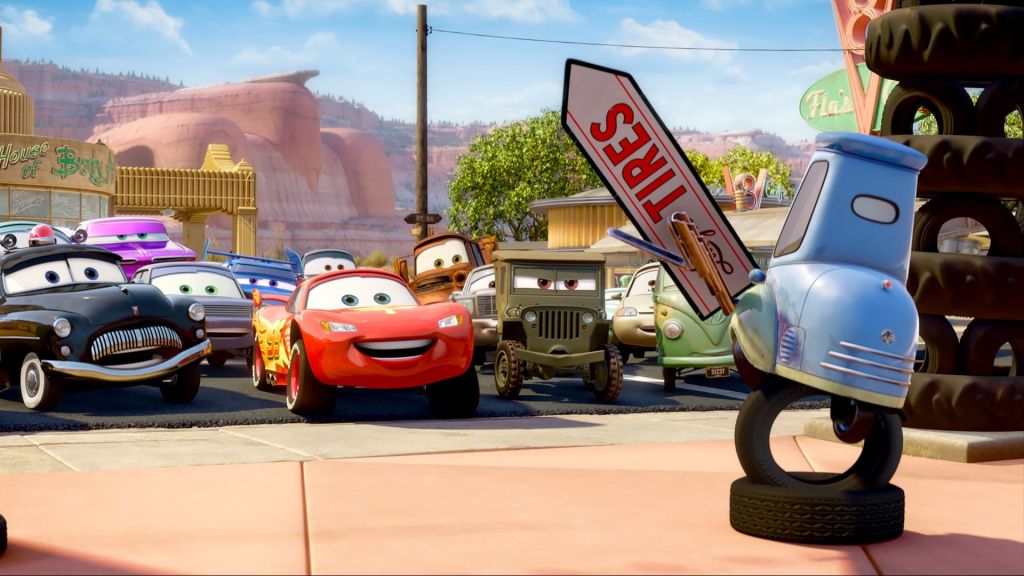 Мультфильм Тачки: Сказки о Radiator Springs - Спиннинг