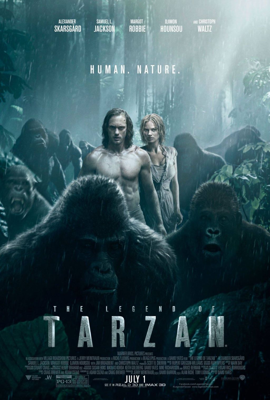 Постер фильма «Тарзан. Легенда»