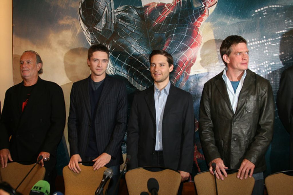 Пресс-конференция, посвященная премьере фильма «Человек-паук: враг в отражении»
