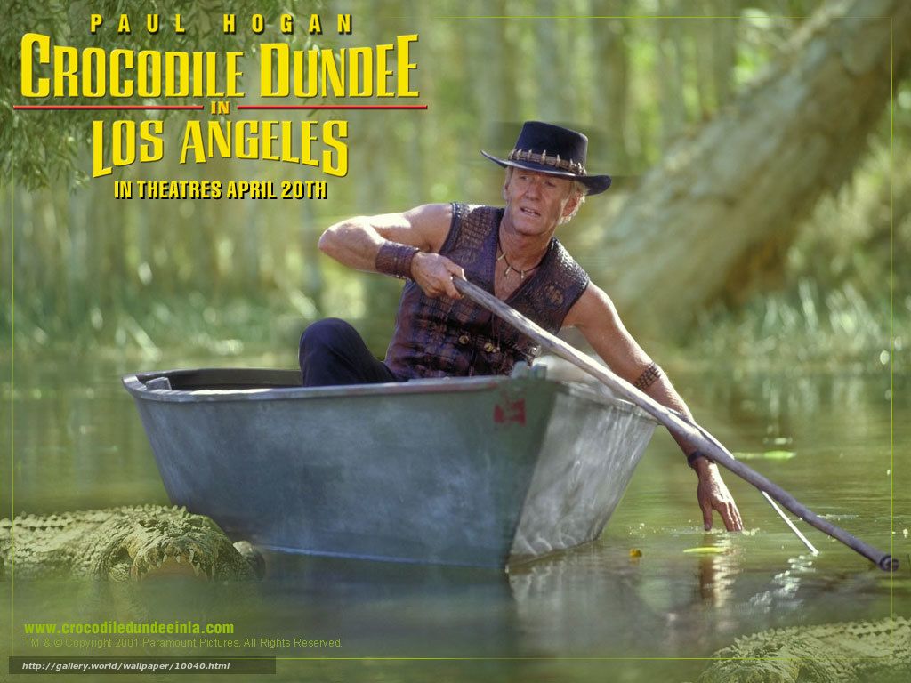 Крокодил Данди в Лос-Анджелесе