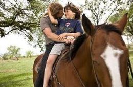 Мальчик и лошади