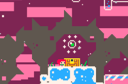 Скриншот из игры «Celeste Classic»