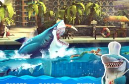 Скриншот из игры «Hungry Shark World»