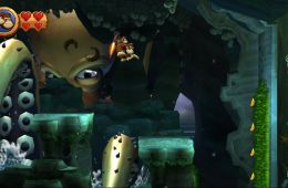 Скриншот из игры «Donkey Kong Country Returns»