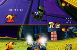 Скриншот из игры «Crash Nitro Kart»