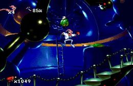 Скриншот из игры «Earthworm Jim»