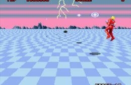 Скриншот из игры «Space Harrier II»