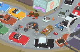 Скриншот из игры «Donut County»