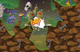 Скриншот из игры «Worms Reloaded»