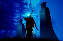 Скриншот из игры «The Pathless»
