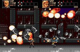 Скриншот из игры «Contra: Hard Corps»