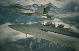 Скриншот из игры «Ace Combat 7: Skies Unknown»