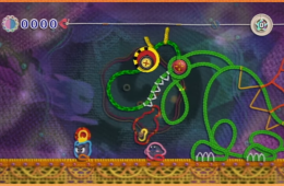 Скриншот из игры «Kirby's Epic Yarn»