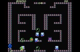 Скриншот из игры «Bubble Bobble»