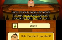 Скриншот из игры «Professor Layton and the Miracle Mask»