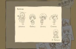 Скриншот из игры «Katawa Shoujo»